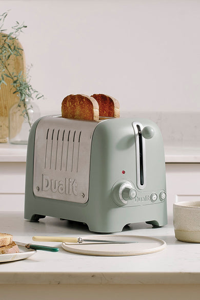 classic toaster on a chest of drawers