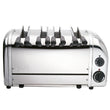 Toaster, Classic, 6-Schlitz-poliert, inkl. Sandwichzangen
