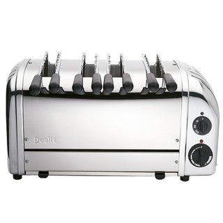 Toaster, Classic, 6-Schlitz-poliert, inkl. Sandwichzangen_1