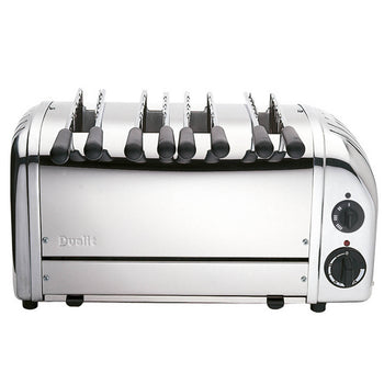 DUALIT | Toaster, CLASSIC, edelstahl, 6 Scheiben