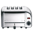 Toaster, Classic, 4-Schlitz, poliert