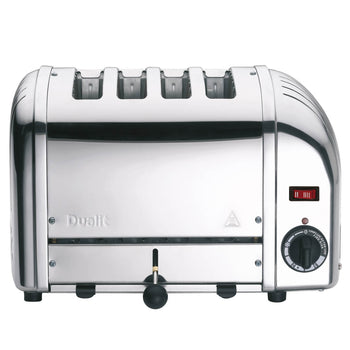 Toaster, Classic, 4-Schlitz, poliert