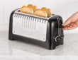 Toaster LITE, 4-Langschlitz, schwarz
