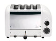 Toaster NEWGEN, Classic, 4-Schlitz, weiß