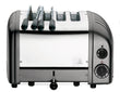 Toaster NEWGEN, Classic, 4-Schlitz, grau