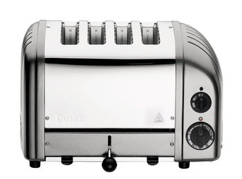 Toaster NEWGEN, Classic, 4-Schlitz, silber