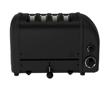 Toaster NEWGEN, Stealth, 4-Schlitz, schwarz