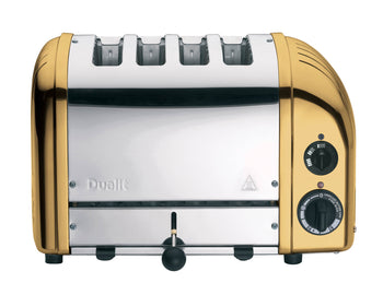 Toaster NEWGEN, Classic, 4-Schlitz, messing