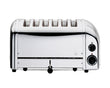 Toaster 2+1 Combi, Classic, 6-Schlitz, poliert
