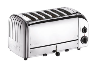 Toaster 2+1 Combi, Classic, 6-Schlitz, poliert_2