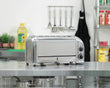 Toaster 2+1 Combi, Classic, 6-Schlitz, poliert