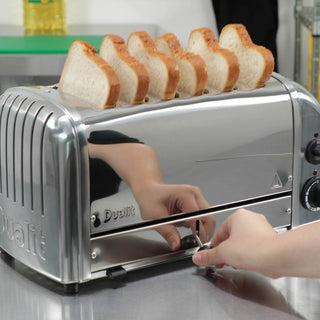 Toaster 2+1 Combi, Classic, 6-Schlitz, poliert_6