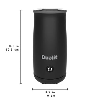 DUALIT | Milchaufschäumer, MILK&CHOCLATE, schwarz