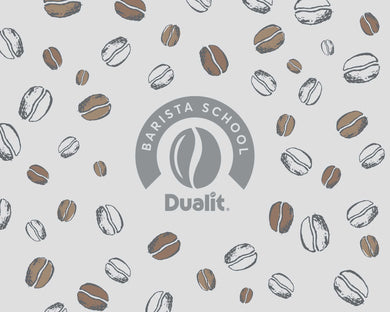                                                     Dualit Barista School Logo                                            